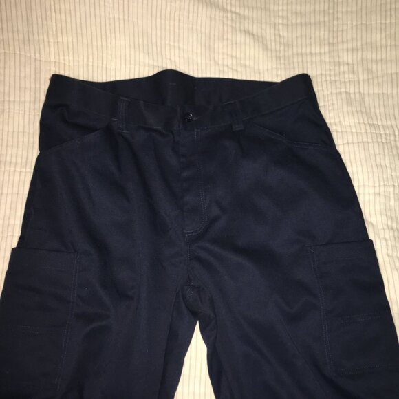 Doc & Amelia by Cintas Pants AT&T dark navy Size 36x38 (unhemmed) - Picture 7 of 14